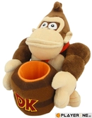 NINTENDO - SUPER MARIO - Peluche DONKEY KONG BARREL 20 Cm