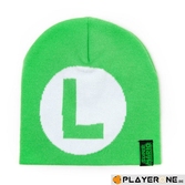 NINTENDO - Bonnet  -  Super Mario Knitted L Logo Luigi Green