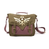 NINTENDO - ZELDA : Canvas Messenger Bag ZELDA Golden Triforce