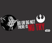 STAR WARS - Messenger Bag YODA NO TRY - Big Size