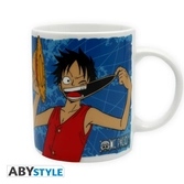 ONE PIECE - Mug 320 ml - Luffy & Emblem