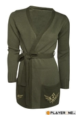 ZELDA - Knitted Cardigan Zelda Green (S)