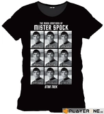 STAR TREK - T-Shirt Spock Many Emotions - Black (L)
