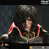 Space Pirate Captain Harlock on Arcadia Throne Sixth Scale Figure
