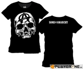 SONS OF ANARCHY - T-Shirt Big Skull Head BLACK (M)