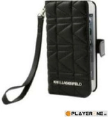 Karl lagerfeld - folio case logo metal black (galaxy s5)