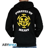 ONE PIECE - SWEAT Trafalgar Law Homme - Noir (M)