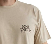 ONE PIECE - T-Shirt Basic Homme WANTED LUFFY - Sand (XXL)