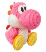 Amiibo Yoshi de laine rose