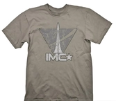 Titan fall - t-shirt imc vintage logo (l)