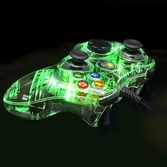 Manette Filaire PDP Afterglow verte Smart Track - XBOX 360
