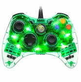 Manette Filaire PDP Afterglow verte Smart Track - XBOX 360