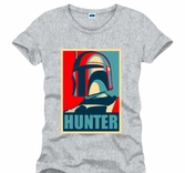 STAR WARS - T-Shirt Hunter Grey (XXL)