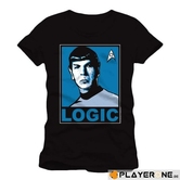 STAR TREK - T-Shirt Logic Black (L)