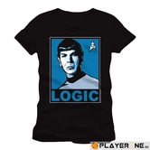 STAR TREK - T-Shirt Logic Black (S)
