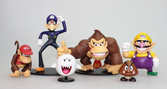 Pack de 6 figurines Super Mario Bros série 4