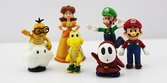 Pack de 6 figurines Super Mario Bros série 2.1