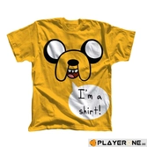 ADVENTURE TIME - T-Shirt I M A SHIRT Yellow (M)