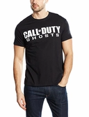 CALL OF DUTY GHOST - T-Shirt Black Logo Men (XL)