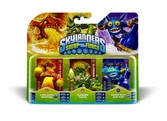 Skylanders Slobber Tooth + Lava Barf Eruptor + Super Gulp Pop Fizz