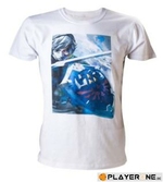 NINTENDO - ZELDA : T-Shirt - WHITE Link Men Tee (L)