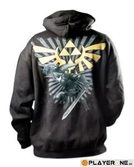 NINTENDO - ZELDA : Black Zip Hoodie (M)