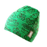 NINTENDO - Super Mario Bros - Bonnet  - Mushroom Reversible Green