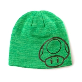 NINTENDO - Super Mario Bros - Bonnet  - Mushroom Reversible Green