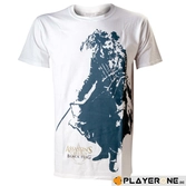 ASSASSIN'S CREED BLACK FLAG - T-Shirt Black Beard White Men (L)
