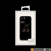 Swarovski - cherry back cover black ( iphone 4/4s )