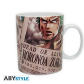 ONE PIECE - Mug 460 ml - Zoro Wanted
