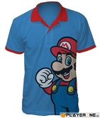 NINTENDO - POLO - Blue Red Mario (XL)