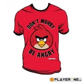 ANGRY BIRDS - T-Shirt Don't Worry Be Angry Red (XL)