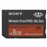 Carte Mémoire Memory Stick PRO Duo 8 Go - Sony