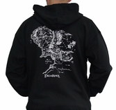 LORD OF THE RING - Sweat Carte Homme Noir (XL)