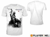 Assassin's creed 3 - t-shirt white - connor smash (s)