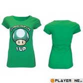 NINTENDO - T-Shirt Super Mario : Extend Your Life Green GIRLS (L)