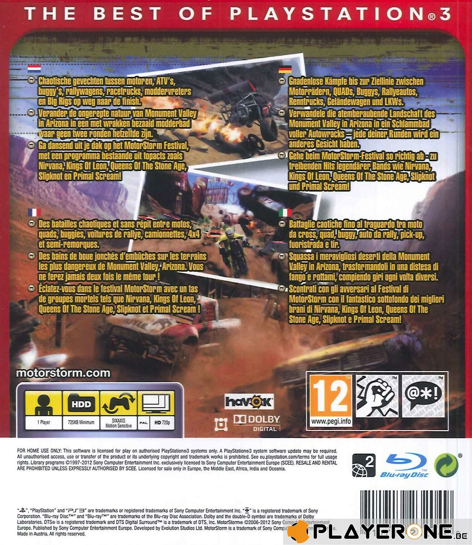 Motorstorm ESSENTIALS PS3