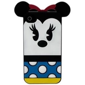 Coque silicone souple Disney : Minnie - IPhone 4/4S