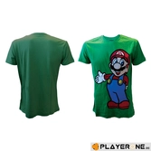 NINTENDO - T-Shirt Super Mario : Standing Mario Green (M)