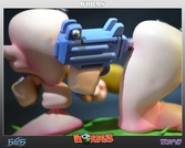 Statue Worms 2 Armageddon Diorama - 25cm