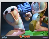 Statue Worms 2 Armageddon Diorama - 25cm