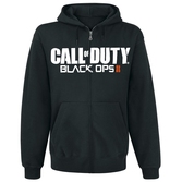 CALL OF DUTY Black Ops 2 - Sweatshirt - Black Logo Zipper Hoodie (M)