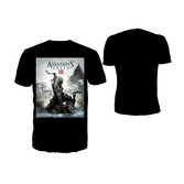 Assassin's creed 3 - t-shirt black - game cover (xl)