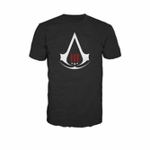 ASSASSIN'S CREED 3 - T-Shirt Black - Crest Logo (XL)