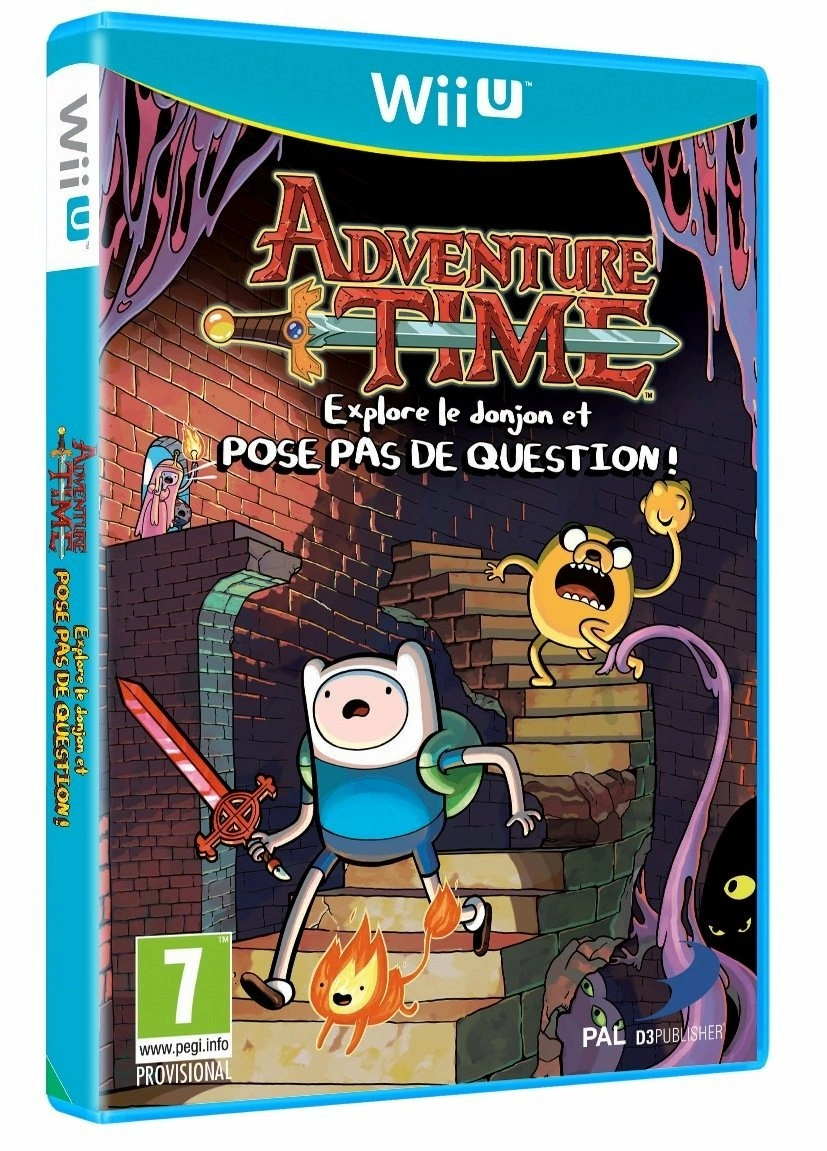 Adventure Time Explore le Donjon et Pose pas de Question ! WII U