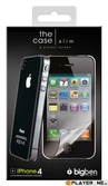 Iphone - the case slim clear + sceen protect (big ben) iphone 4