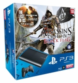 PS3 Ultra Slim 500 Go + Assassin's Creed 4 Black Flag + The Last of Us