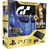 Console PS3 Ultra Slim 500 Go + Gran Turismo 6 + The Last Of Us