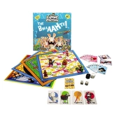 LAPINS CRETINS - Jeu de Plateau - 20 Jeux Classiques